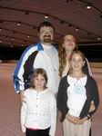Nico avec Clia, Muriel et Marie  la patinoire de la Fraternit le 30/05/03